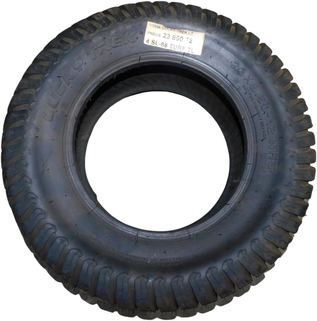 23x8.50-12 23/850-12 Lucky Trek 4ply Riding Mower Tractor Tires 1400119