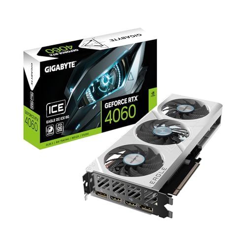 GIGABYTE GeForce RTX 5060 Gaming OC 8G Graphics Card, 8GB 128-bit GDDR7, PCIe 5.0, WINDFORCE Cooling System, GV-N5060GAMING OC-8GD Video Card