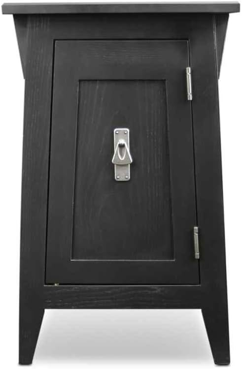Leick Furniture Favorite Finds Mission Cabinet End Table in Slate