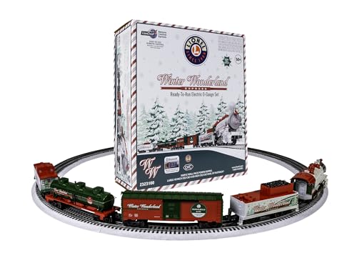 Lionel Winter Wonderland LionChief 5.0 Electric O Gauge Train Set with Bluetooth & Remote One Color