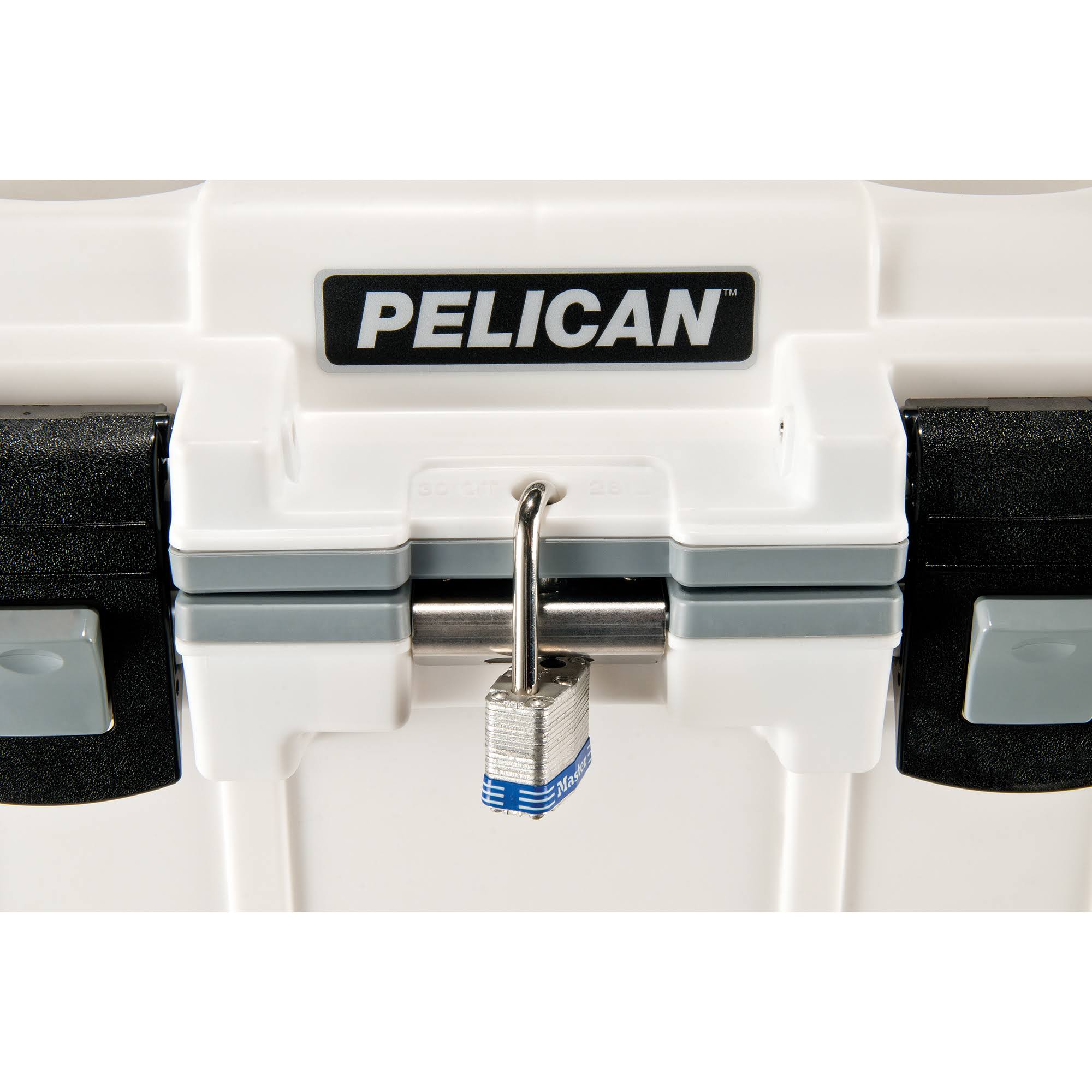 Pelican ProGear 30-Quart Elite Cooler - white/gray
