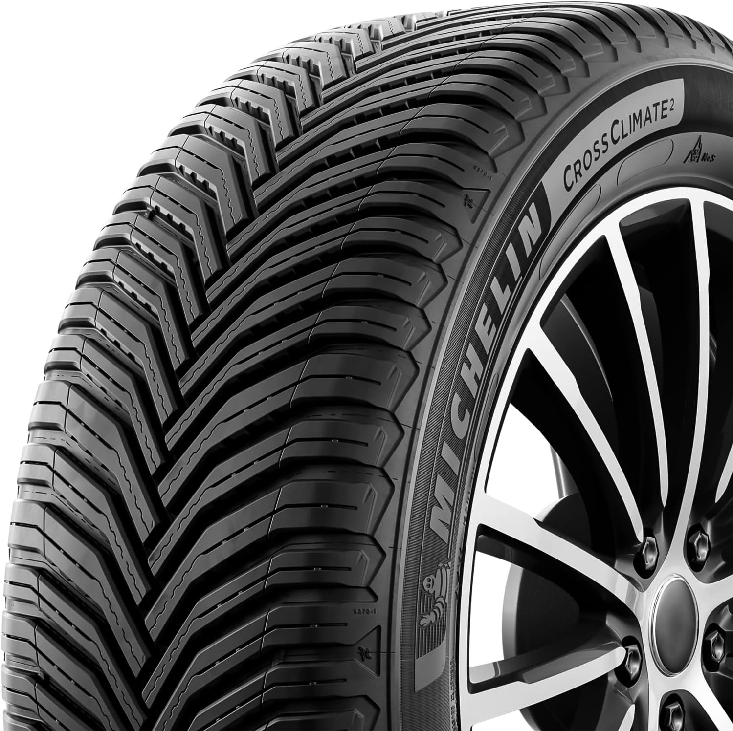 MICHELIN CrossClimate2, All-Season Car Tire, SUV, CUV - 235/55R17 99H