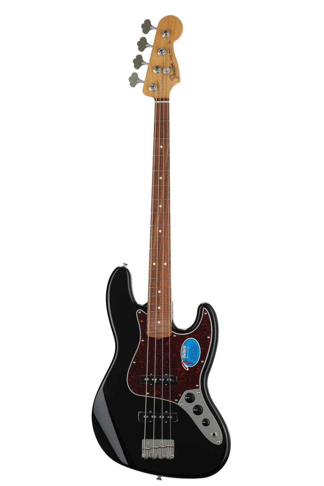 Fender &60s Jazz Bass Pau Ferro Fingerboard with Gigbag Black