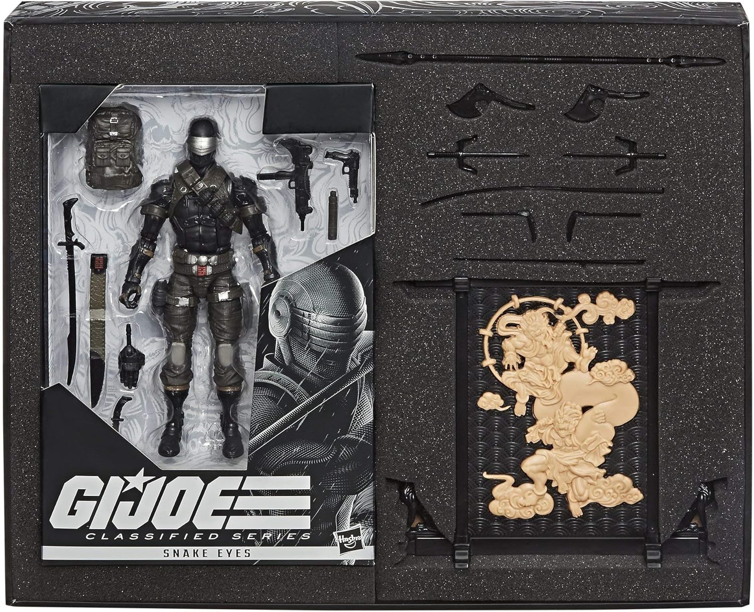 Hasbro G.I. Joe Classified Series Snake Eyes Deluxe 6" Exclusive Action Figure