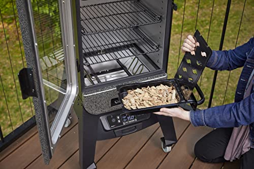 Pit Boss 3 Series Digital Electric Vertical Smoker in Silver Hammertone