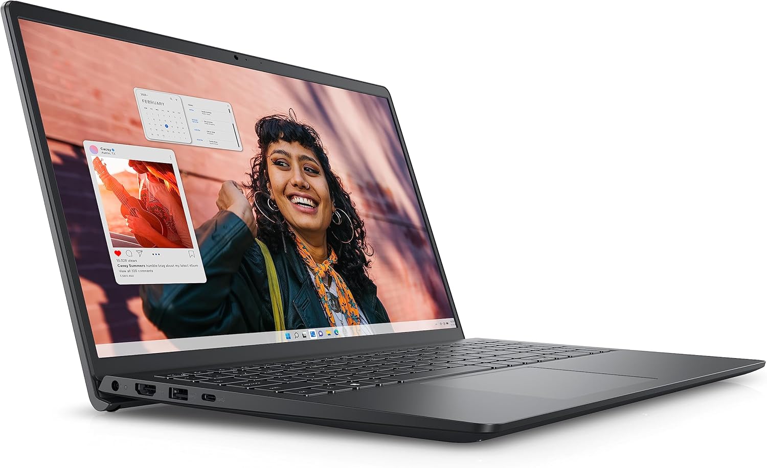 Dell Inspiron 15 3530 15.6" Touchscreen FHD Laptop Computer, 13th Gen Intel 10-Core i7-1355U up to 5.0GHz, 64GB DDR4 RAM, 4TB PCIe SSD, WiFi 6, Bluetooth, Carbon Black, Windows 11 Home
