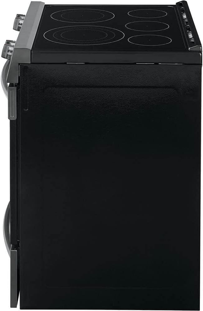 Frigidaire FGEH3047VD 30" Gallery Series Electric Range with 5 Elements in Black Stainless Steel