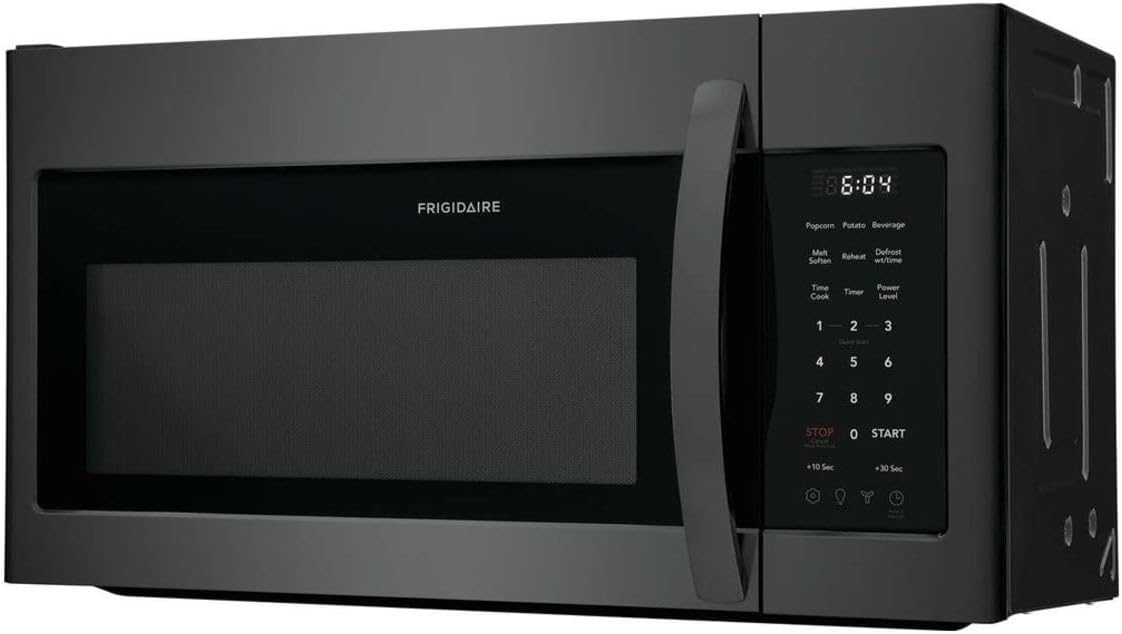 Frigidaire FMOS1846B 30 Inch Wide 1.8 Cu. Ft. 1500 Watt Over the Range Microwave LED Lighting - White
