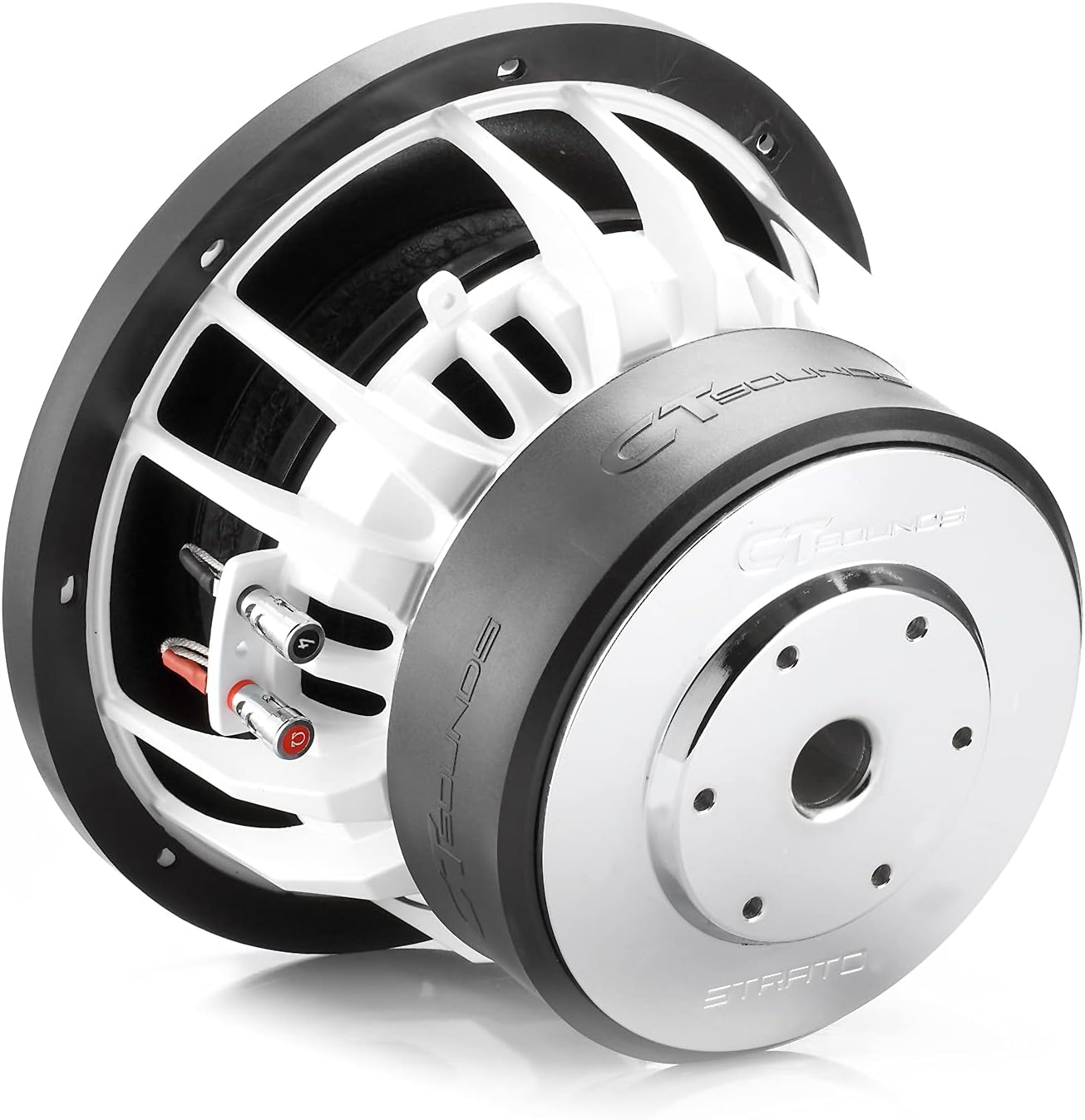 CT Sounds STRATO-10-D4 2500 Watts Max 10 Inch Car Subwoofer Dual 4 Ohm