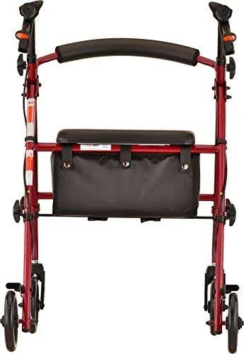 Nova Medical Products Journey Steel Rolling Walker Purple