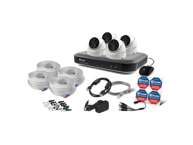 Swann 4 Camera 8 Channel 4K Ultra HD DVR Security System
