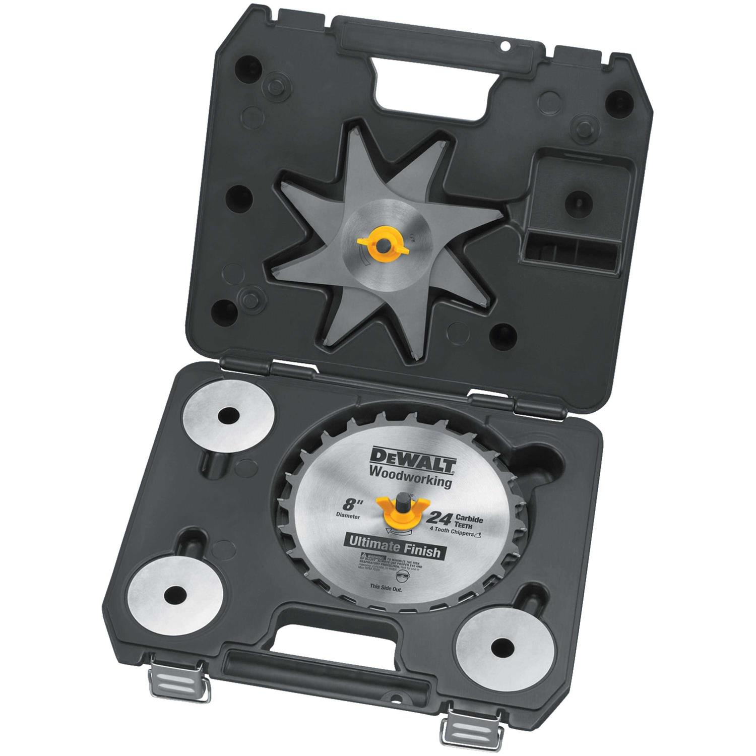 DeWalt 8 24-T Stacked Dado Set DW7670 - Shop Hardware Tools Online Store
