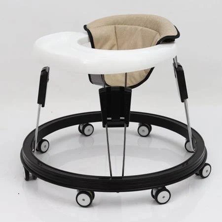 Baby Walker Anti Rollover Learning Walking Toy Car Free Installation for Baby 6-18 Months (24inch-36inch Height) Yellow