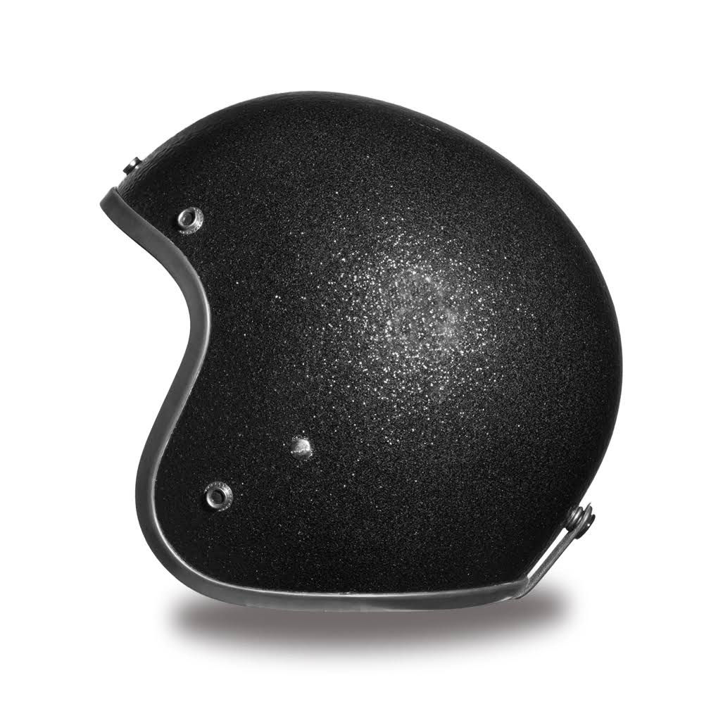 D.O.T. Daytona Cruiser- Red Metal Flake Helmet Xs