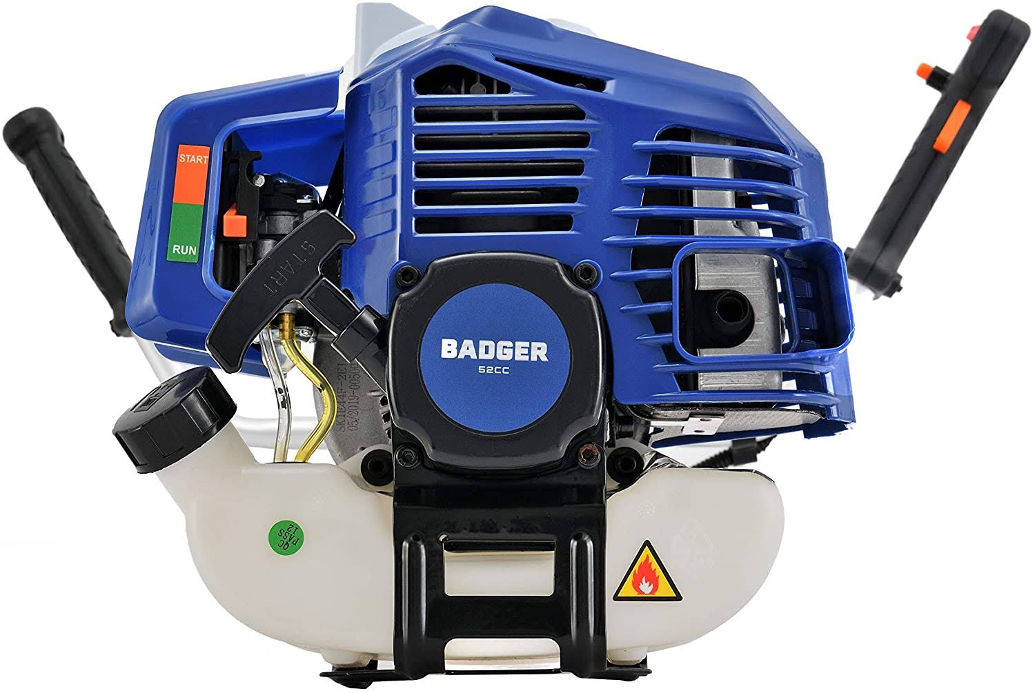 Badger 52cc Gas 2 Cycle 2-in-1 Brush Cutter and String Trimmer