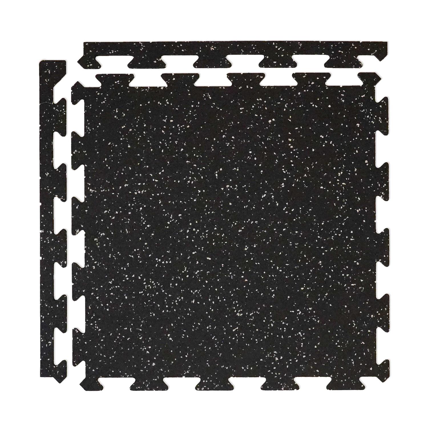 Survivor SportFloor Eco-Lock Isometric 24 in x 24 in x Rubber Gym/Weight Room Flooring Tiles - Shop Hardware Tools Online Store