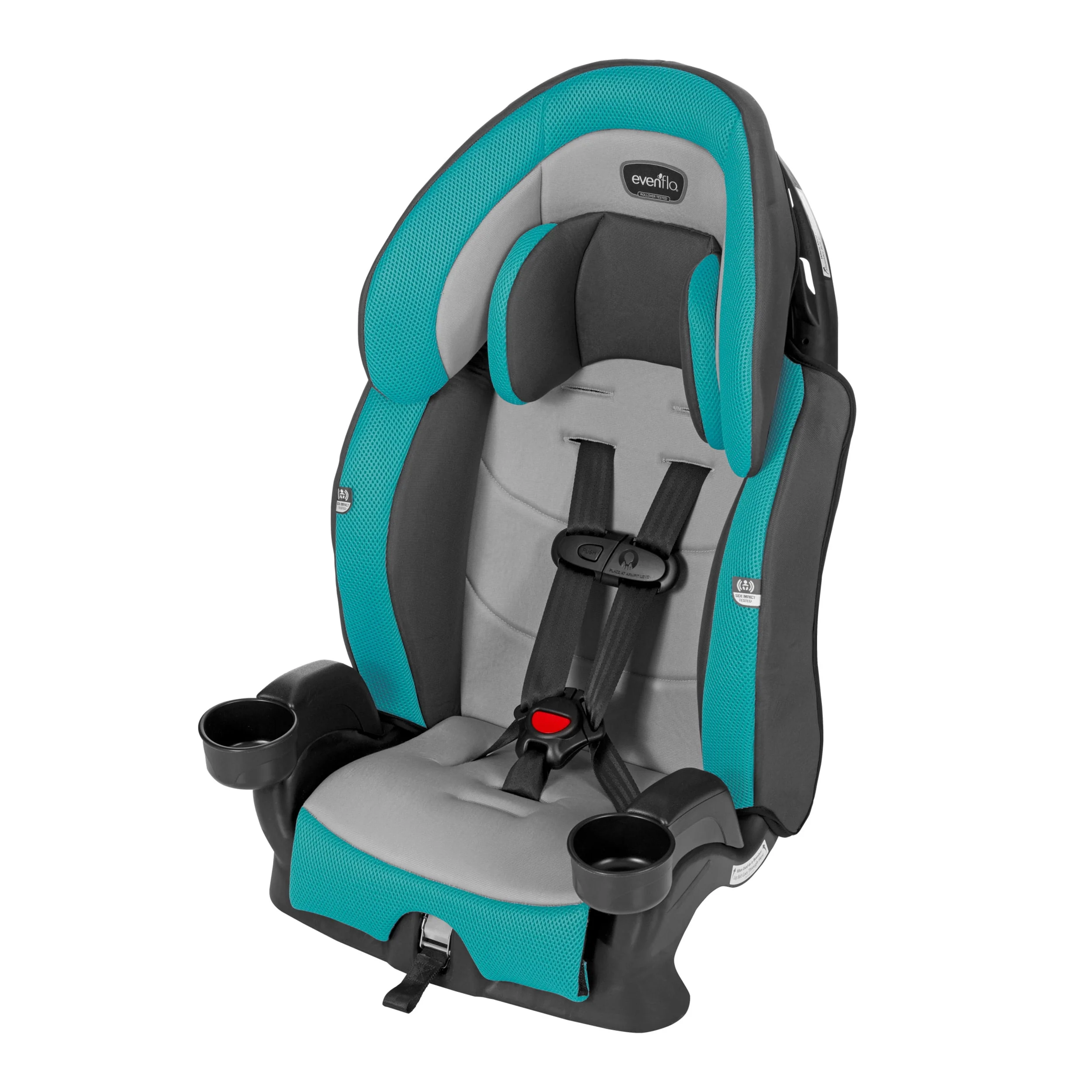Evenflo Chase Plus 2-in-1 Booster Car Seat (Geneva Pink)