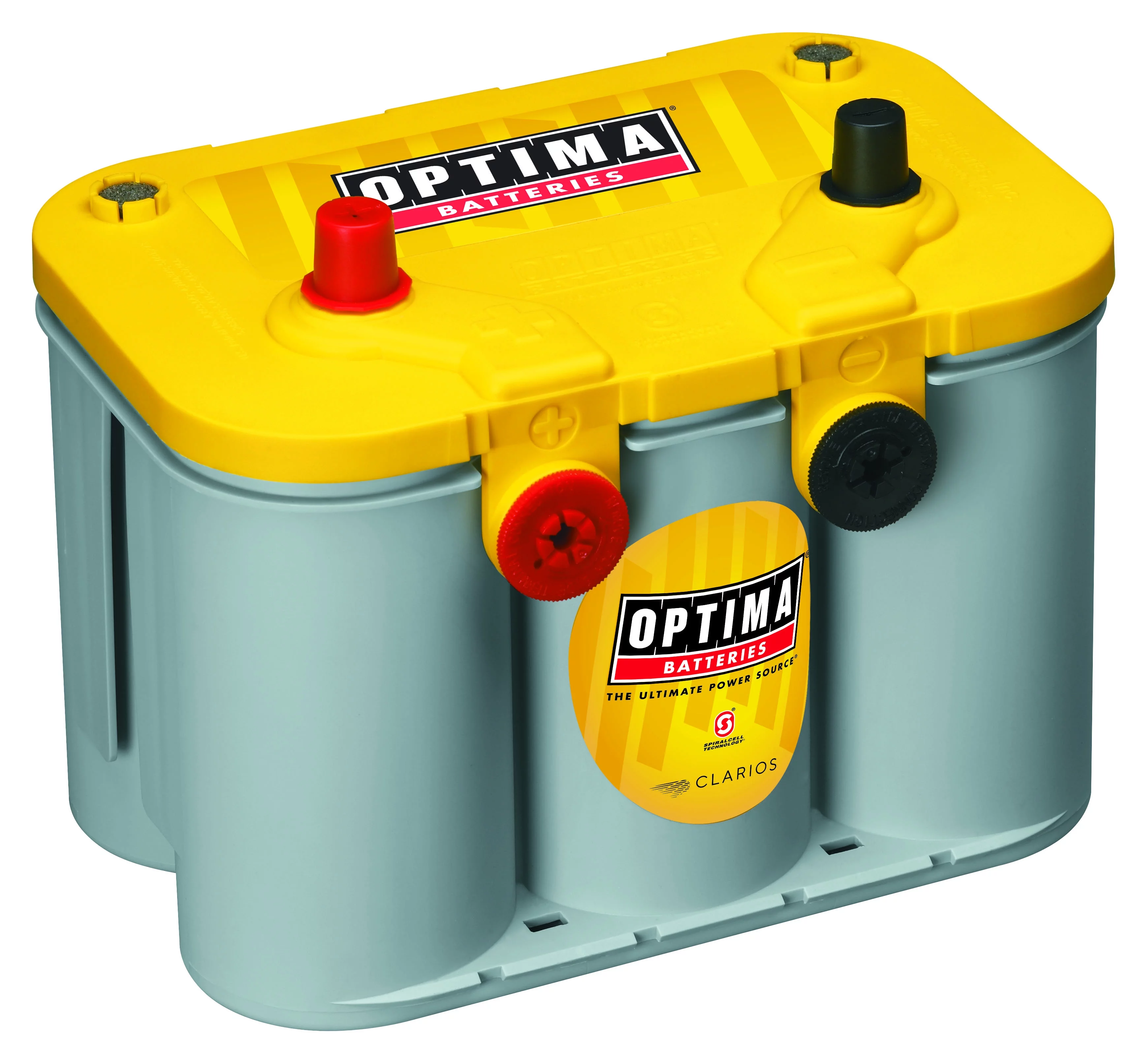 OPTIMA Batteries Yellowtop AGM Spiralcell Dual Purpose Battery, Group Size D34/78, 12 Volt 750 CCA