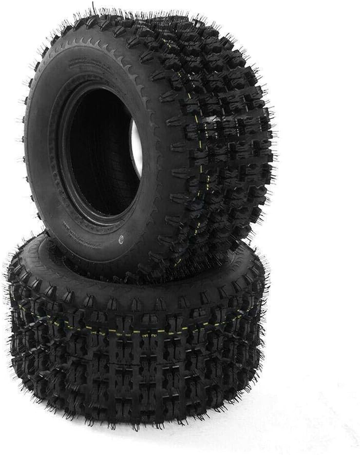 AutoForever Set of 2 20x10-10 Turf Tires Lawn Mower Garden 4PR 20X10x10 Tubeless Tires