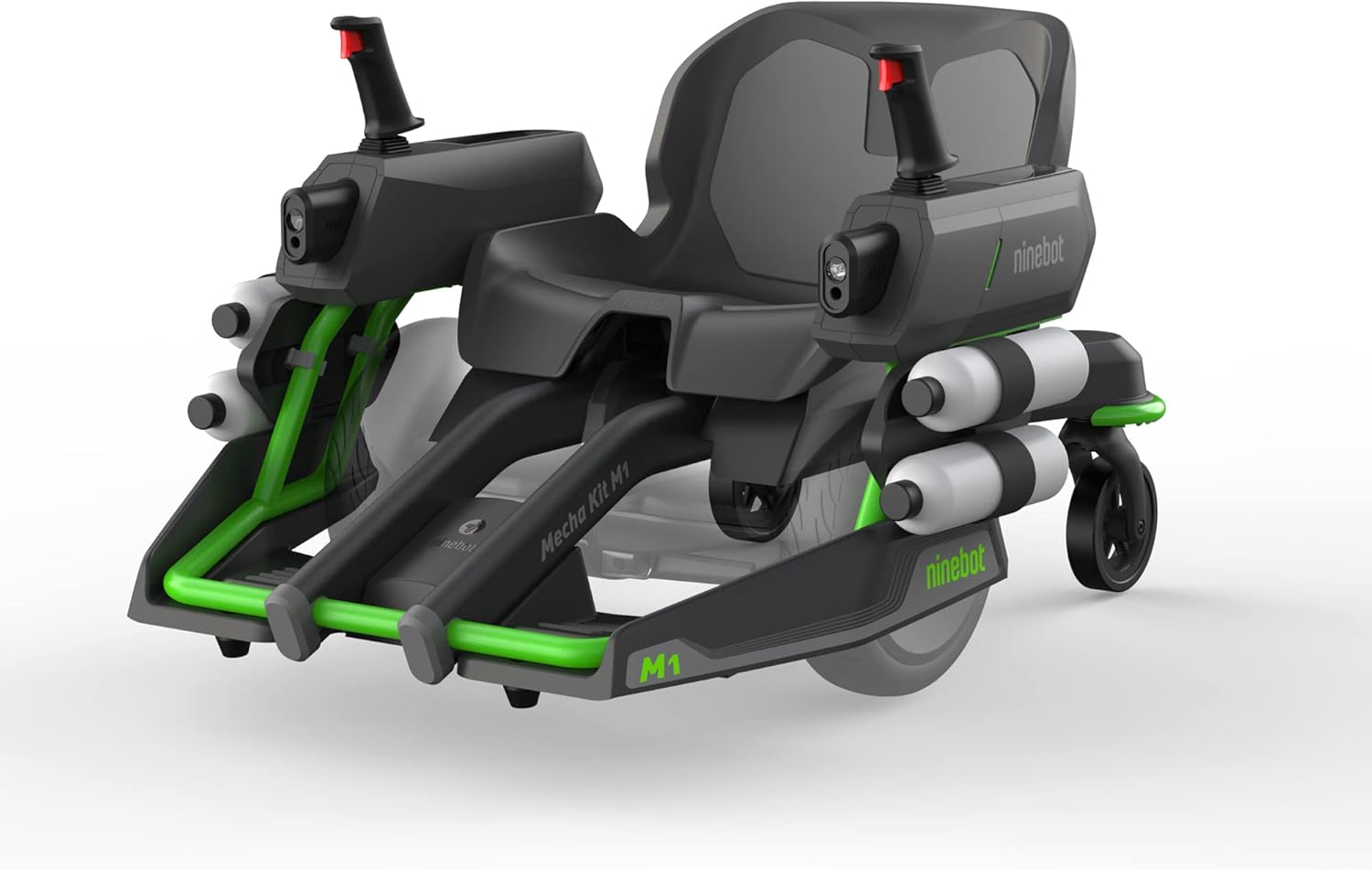 Segway Ninebot Mecha Kit, Applicable to Electric Self-Balancing Scooter, Human-Body Sensor in Joystick, Mobile App Integration (Not Included Ninebot S Models)