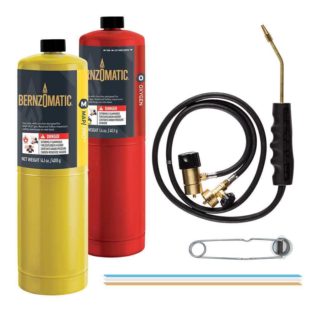 Bernzomatic Brazing Torch Kit WK5500OX CAN - Shop Hardware Tools Online Store