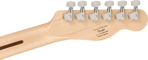 Squier Affinity Series Telecaster Electric Guitar, with 2-Year Warranty, Butterscotch Blonde, Maple Fingerboard, Left-Handed