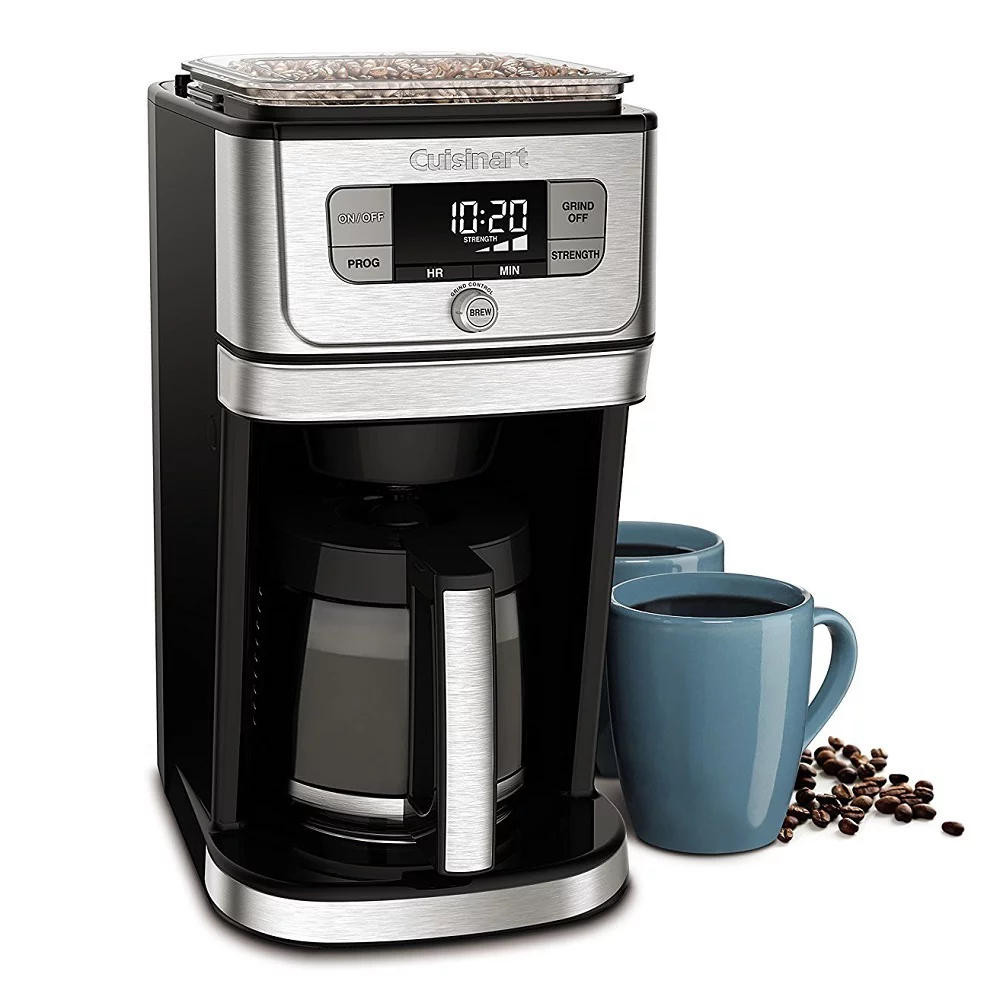 Cuisinart Fully Automatic Burr Grind and Brew Coffeemaker (12 Cup) with Tumbler