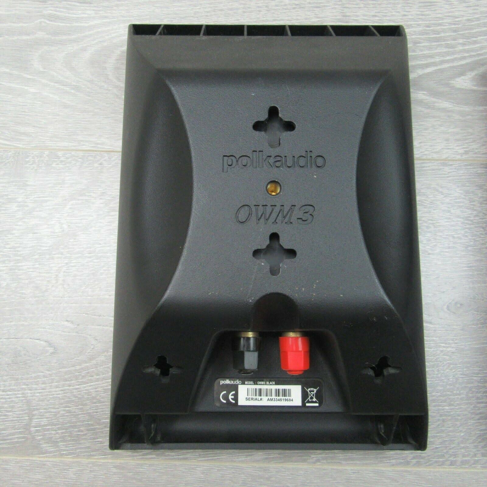 Polk Audio OWM3 2 Way Multi Application Speakers Pair - White