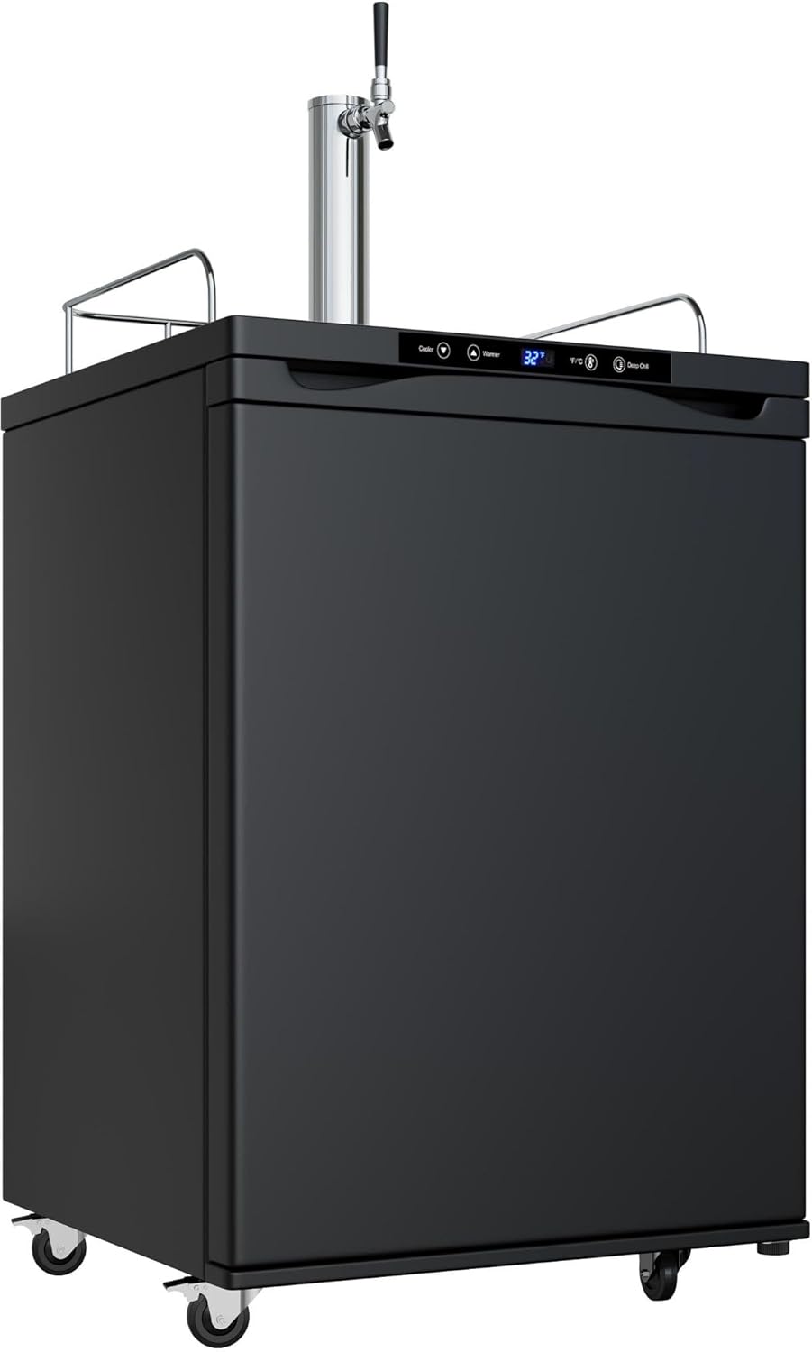 EdgeStar KC3000 Full Size Kegerator with Digital Display - Black