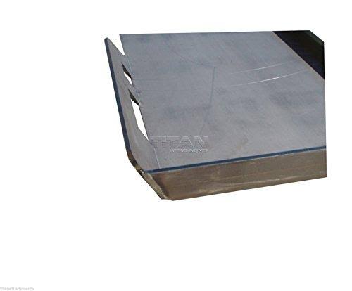 Titan Attachments 5/16x22 Quick Tach Loader Cut Out Universal Mount Plate Skid Steer Bobcat Kubota