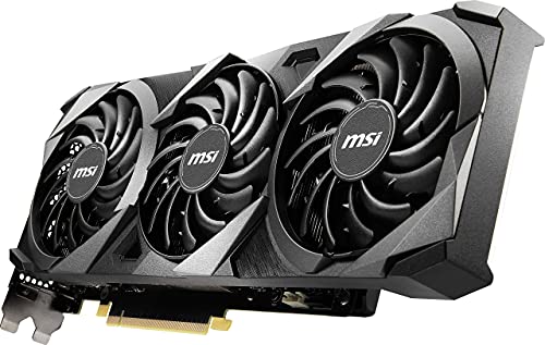 MSI Gaming GeForce RTX 3080 Ti Gaming X Trio 12G Computer Gaming Graphics Card 12GB GDRR6X 320-Bit HDMI/DP Nvlink Torx Fan 3 Ampere Architecture OC, NVIDIA GPU Video Cards for Gaming PC (Renewed)