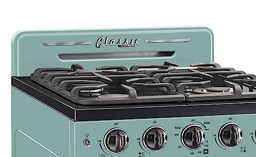Classic Retro 24-inch 2.9 cu/ft Natural Gas Range with Sealed Burners