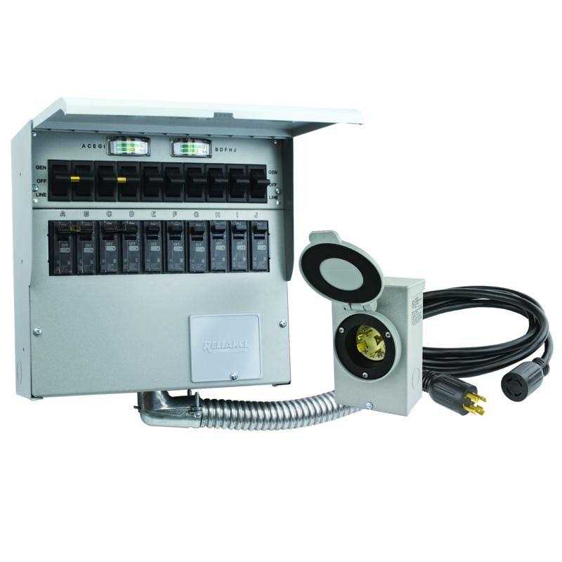 Reliance Controls 310CRK 10 Circuit Transfer Switch Kit - Shop Hardware Tools Online Store