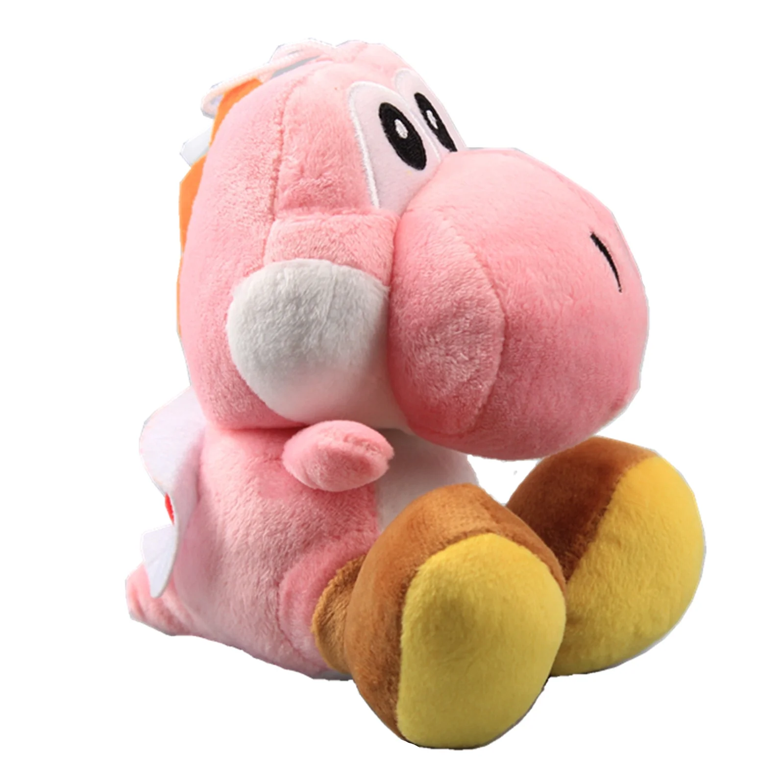 uiuoutoy Set of 9 Yoshi Plush Toys 6" Green Yoshi, Red Yoshi, White Yoshi, Purple Yoshi, Light Blue Yoshi, Dark Blue Yoshi, Black Yoshi, Yellow Yoshi, and Pink Yoshi