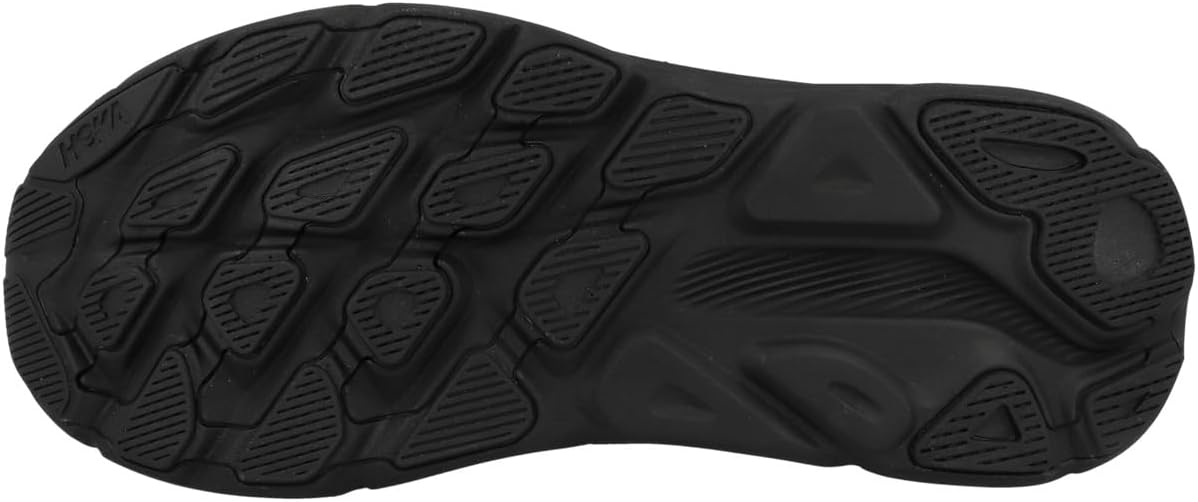 Hoka Men's Clifton 9 Sneaker, Black/Black, 10