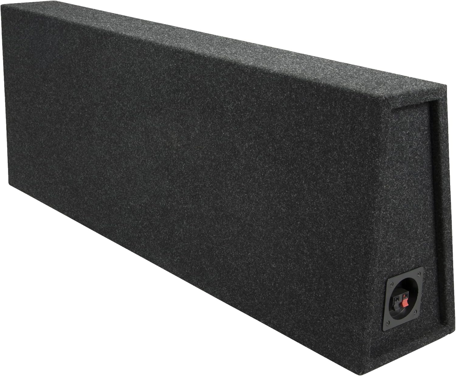 Atrend Dual 10 Subwoofer Regular Standard Cab Truck Sub Box Enclosure 3/4 MDF Speaker Box, Charcoal (E10DT)