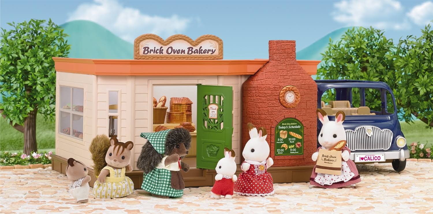 Calico Critters 1723 Brick Oven Bakery