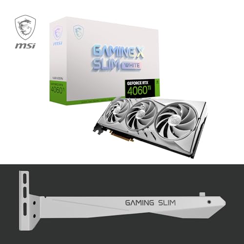 MSI GeForce RTX 4060 Ti Ventus 2X Black 8G OC Graphics Card -NVIDIA RTX 4060 Ti, 8GB GDDR6 Memory, 18Gbps, PCIe 4.0, DLSS3