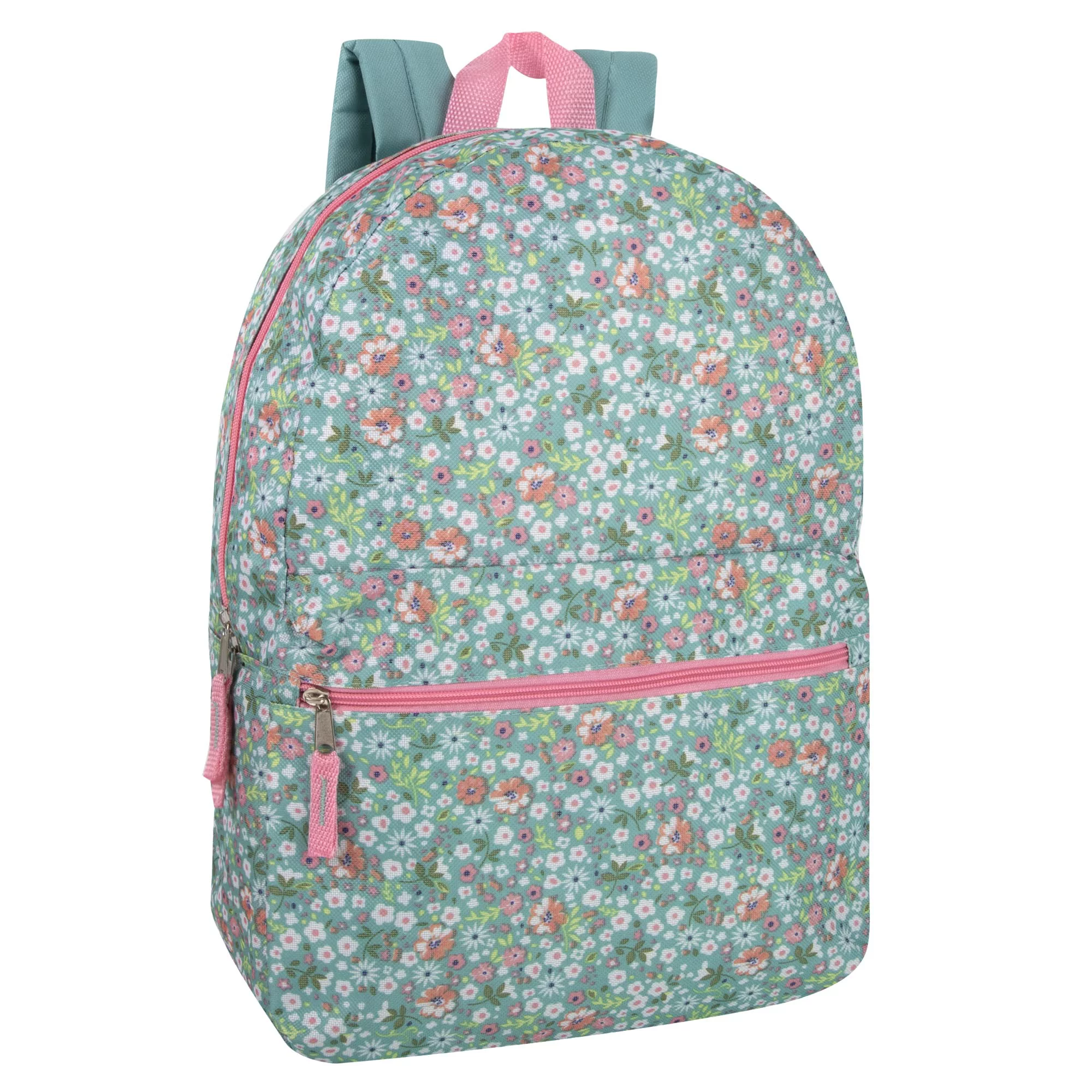 Trailmaker, 24 Pack of Wholesale 17 inch Printed Bulk Backpacks For Kids - Groovy Girls Pack