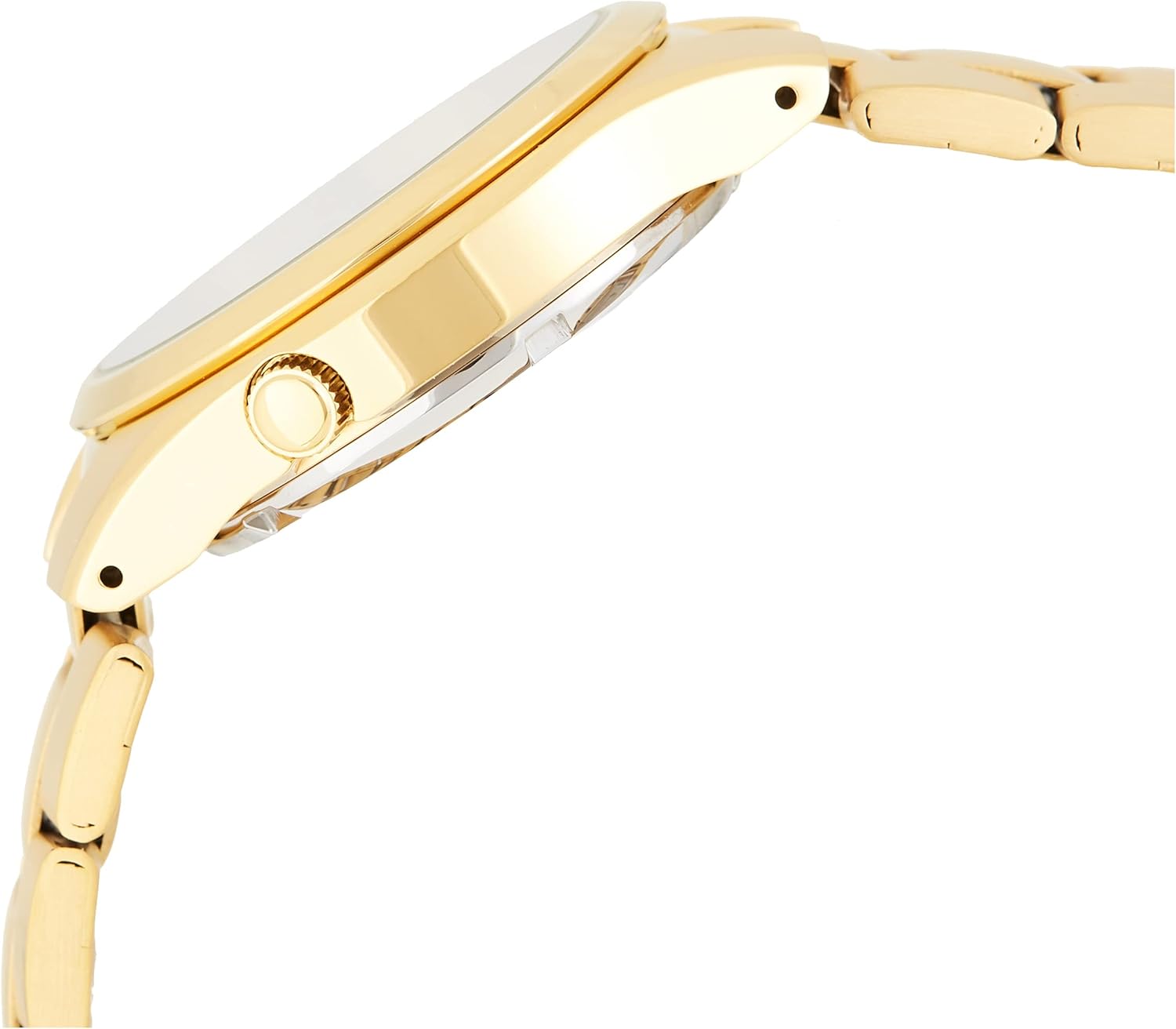 Seiko Men's SNK610 5 Automatic Gold Dial Gold-Tone Stainless Steel Watch
