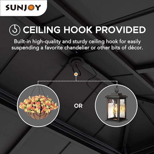 Sunjoy Wooden Grill Gazebo