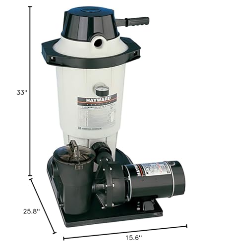Hayward Perflex 1 HP D.E. Filter Pump System