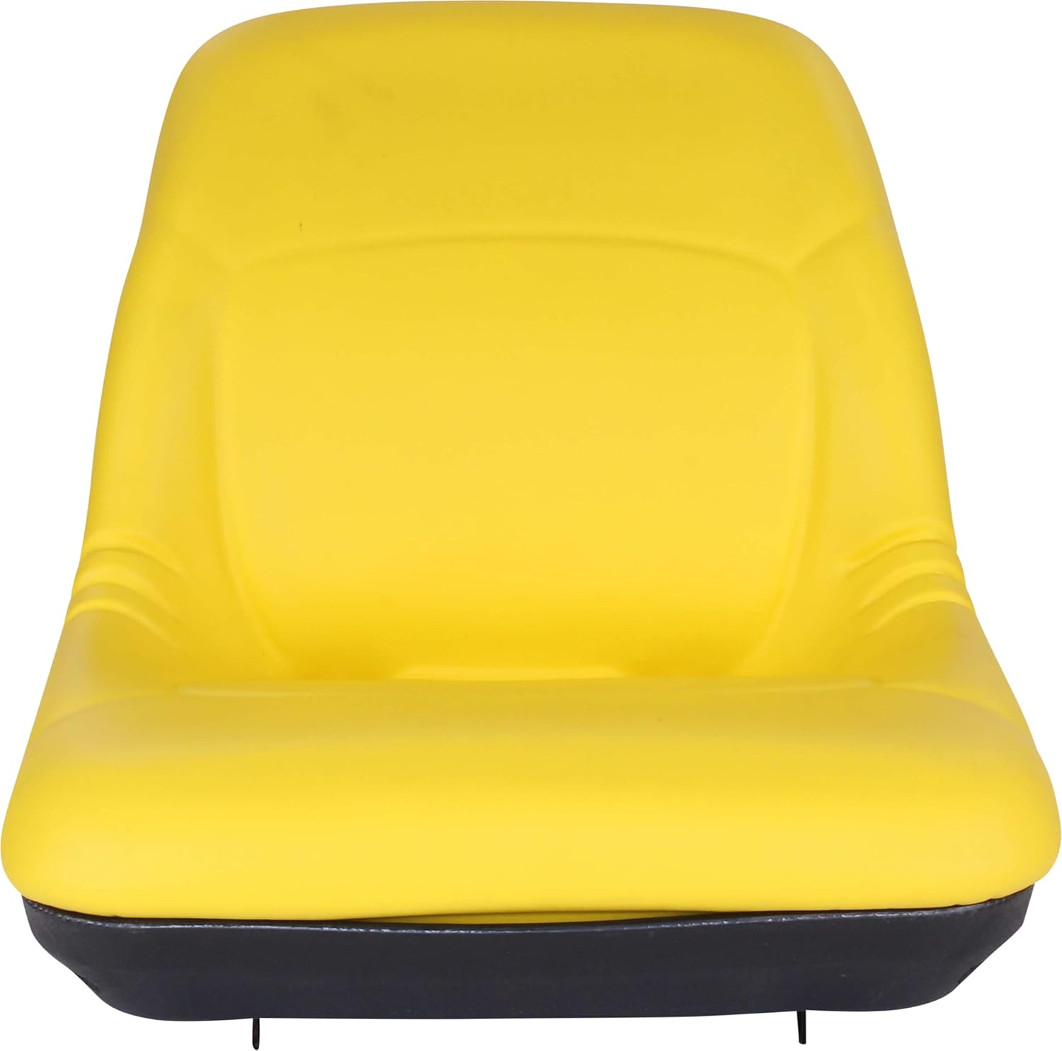 Zbox Riding Mower & Tractor Seat # AM879503 - AM117489 - This Mid/High Back Yellow Seat Is Compatible With John Deere Models