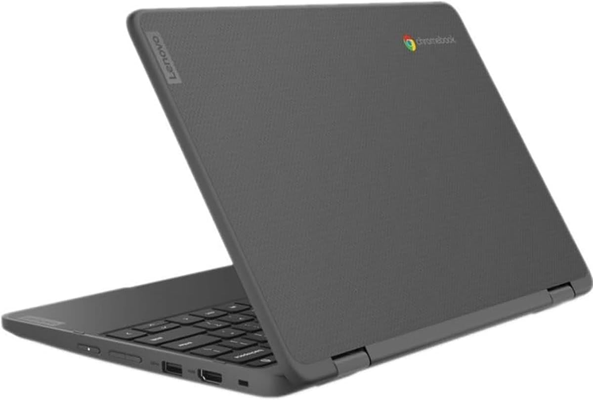 Lenovo 300e Yoga Chromebook Gen 4 82W2000AUS 11.6" Touchscreen Convertible 2 in 1 Chromebook - HD - Octa-core - 4 GB - 32 GB Flash Memory - Graphite Gray