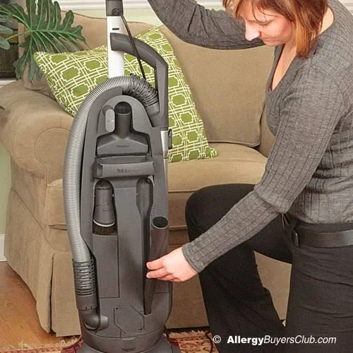 Miele Dynamic U1 Jazz Upright Vacuum - Active AirClean/AirClean - Canary Yellow