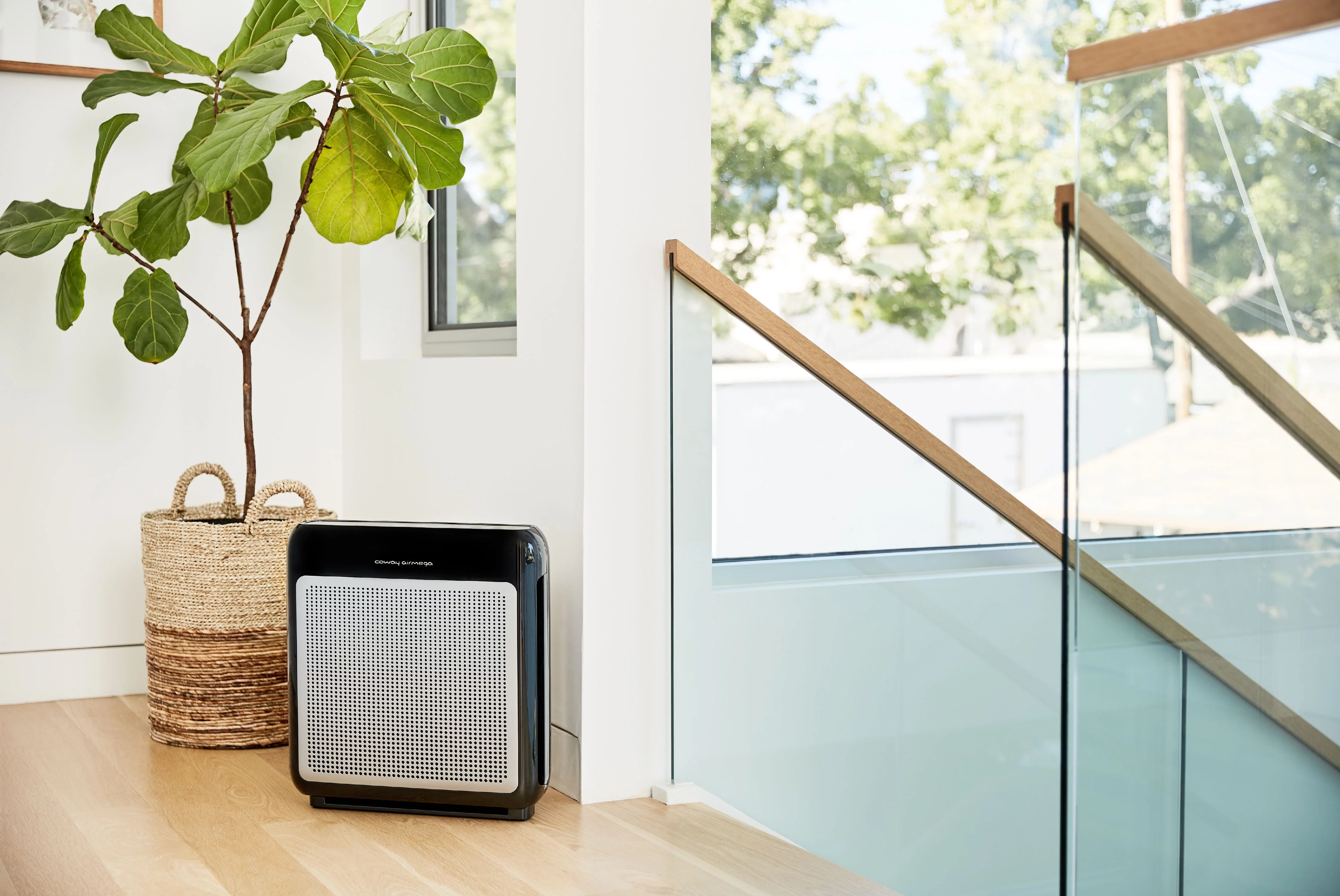 Coway Air Purifier Airmega 200M True HEPA with 361 sq. ft. Coverage in White