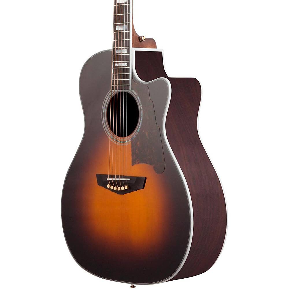 D&Angelico Excel Gramercy Acoustic-Electric Guitar Sunburst