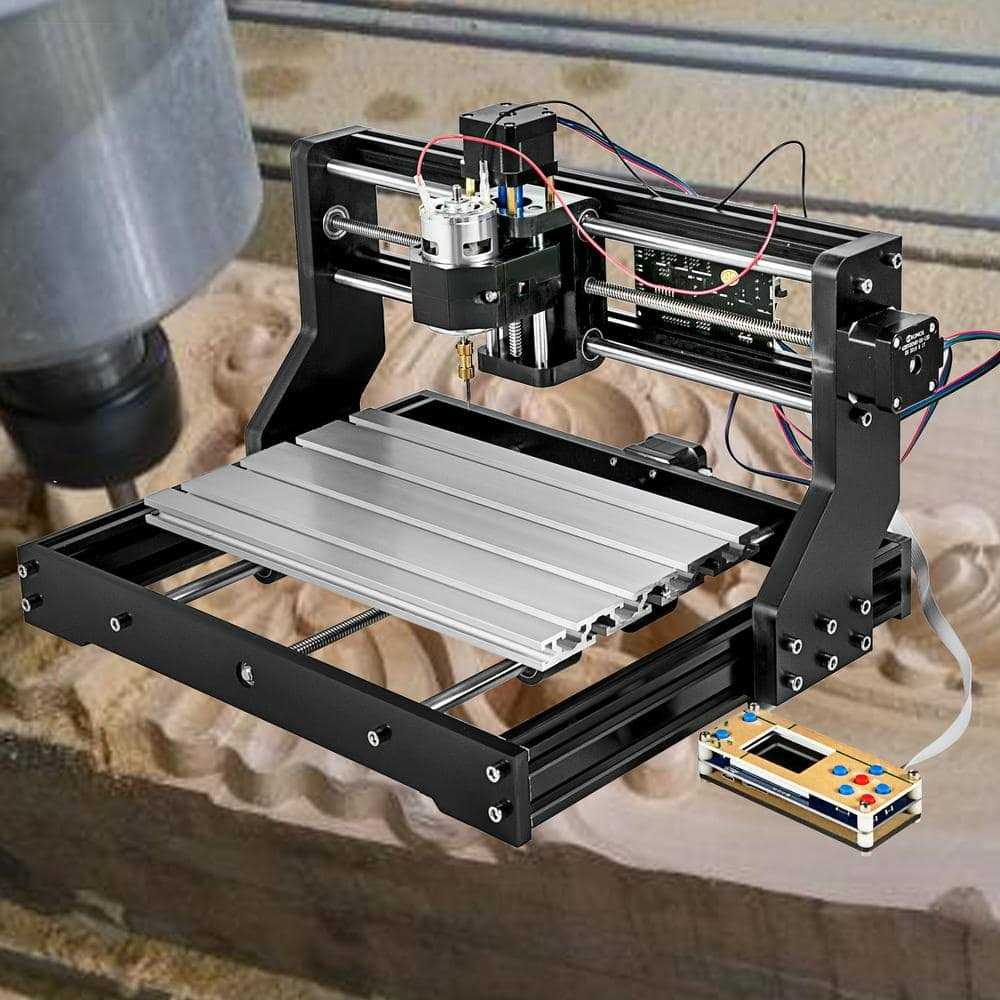 VEVOR CNC 3018-PRO 3 Axis CNC Router Kit GRBL Control Plastic Acrylic PCB PVC Wood Carving Milling Engraving Machine - Shop Hardware Tools Online Store