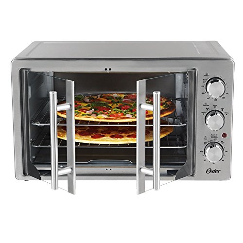 Oster French Door Oven With Convection Oven Tssttvfdxl Stainless Steel French Door Knob countertop oven