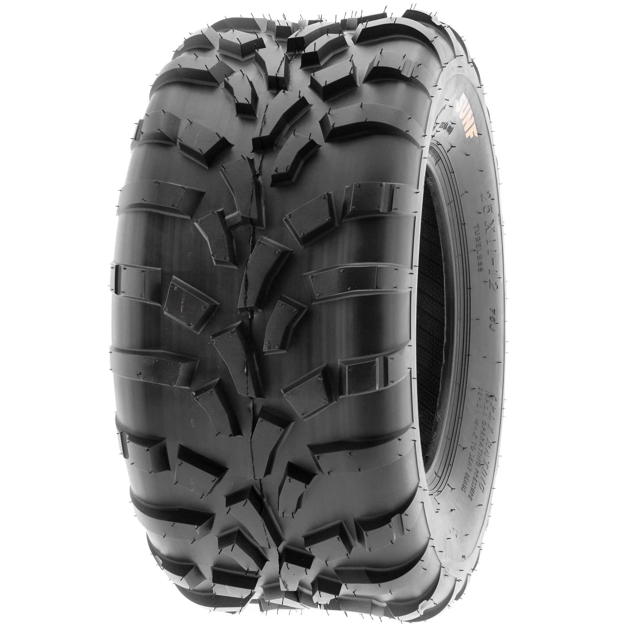 SunF All Trail ATV UTV Tires 25x11-10 6 PR A010 (Pair of 2)